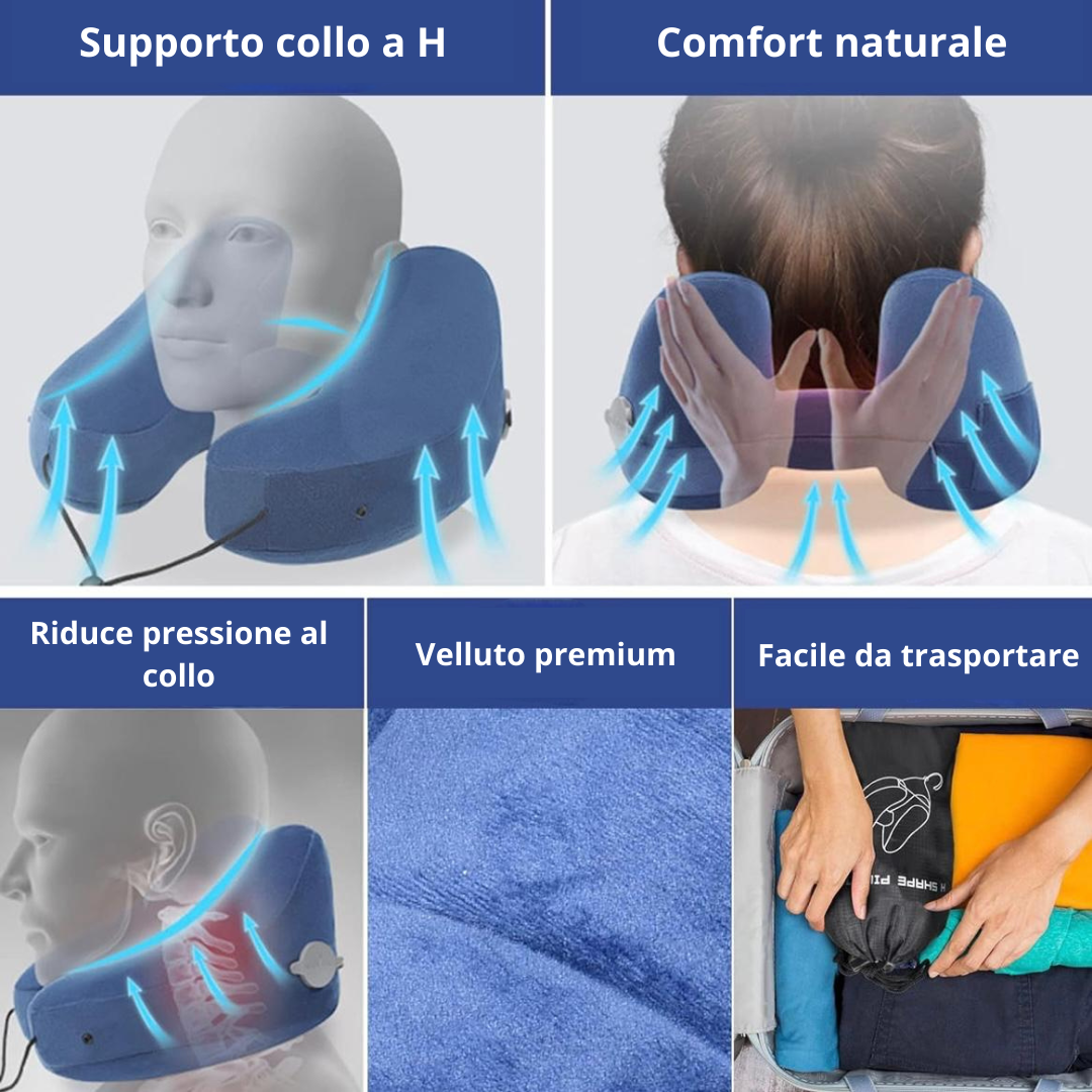 Travel pillow™ cuscino ergonomico da viaggio