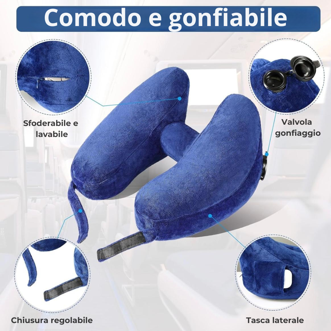 Travel pillow™ cuscino ergonomico da viaggio