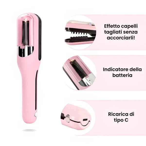 HairFix™ Spazzola Per Doppie Punte